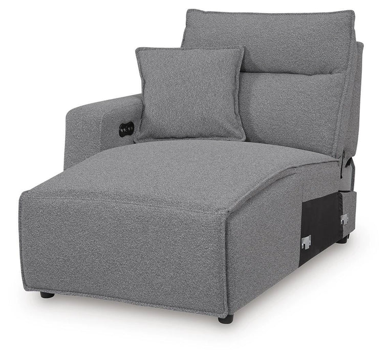 Modmax II Reclining Sectional with Chaise and Audio Console