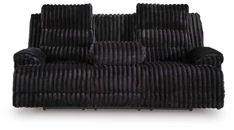 Rhine Falls Power Reclining Sofa with Drop Down Table