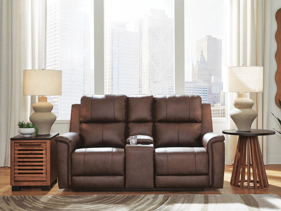 Bleckley Power Reclining Loveseat with Console