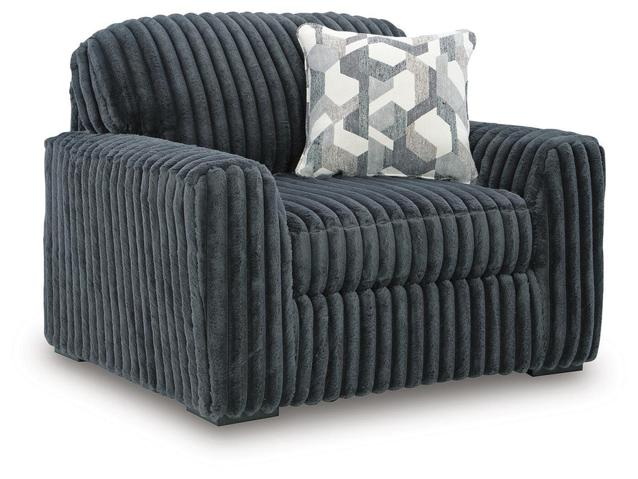 Midnight-Madness Oversized Chair