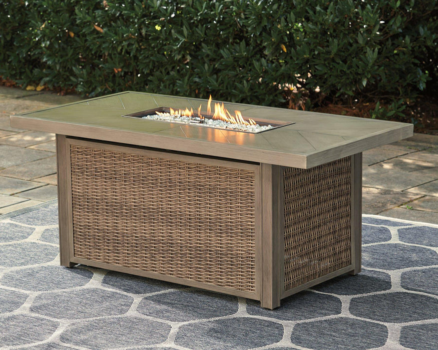 Beachcroft Outdoor Fire Pit Table