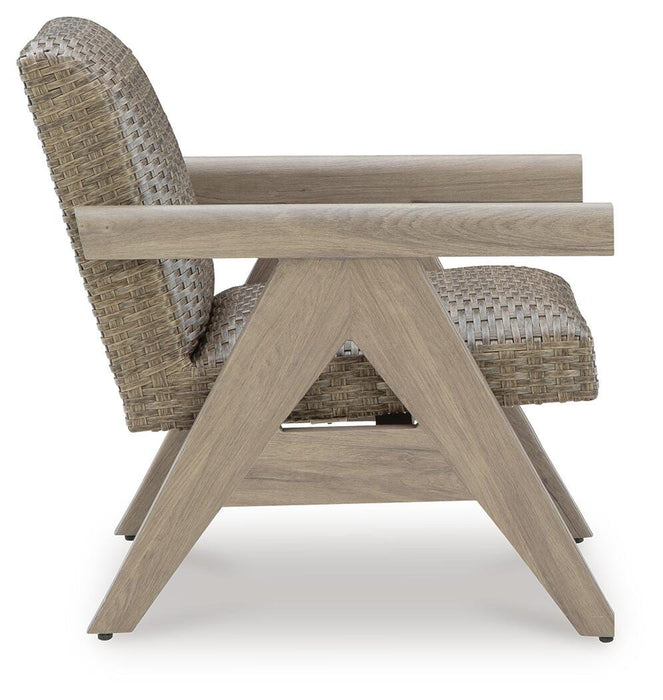 Cliff Trails Outdoor Rocking Lounge Chair