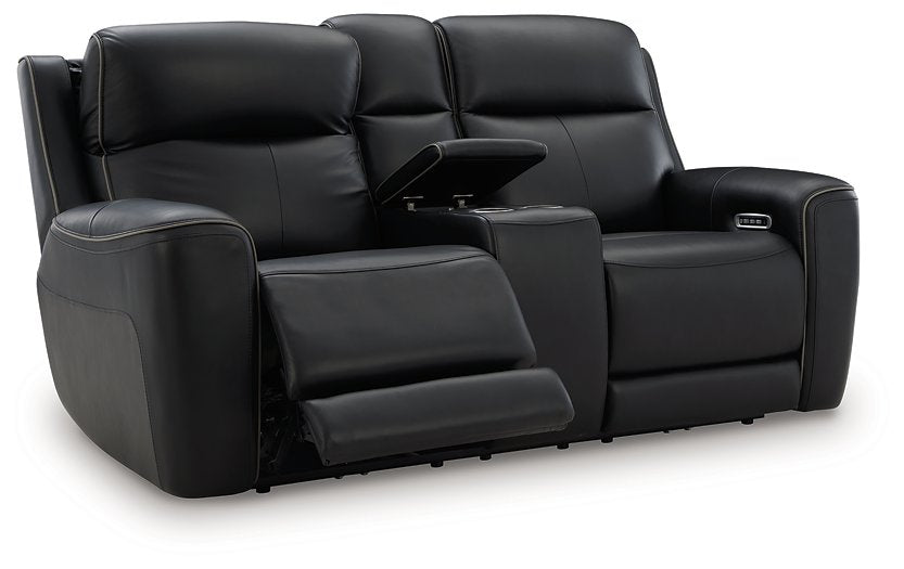 5Z-Relaxation Power Reclining Loveseat with Console