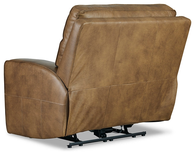 Game Plan Wide Seat Power Recliner