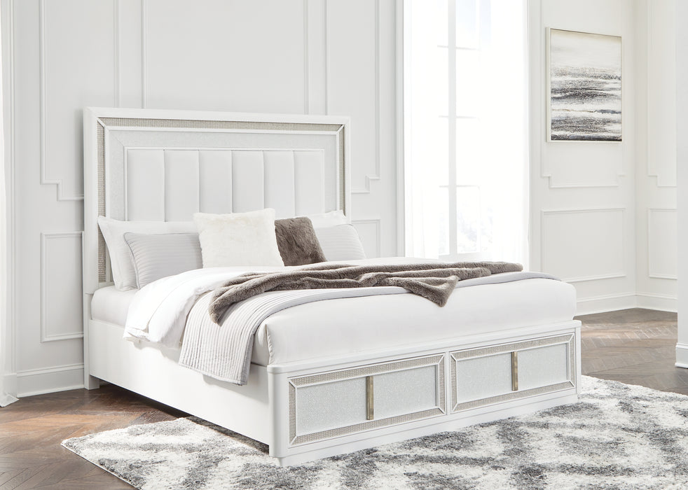 Chalanna  Upholstered Storage Bed