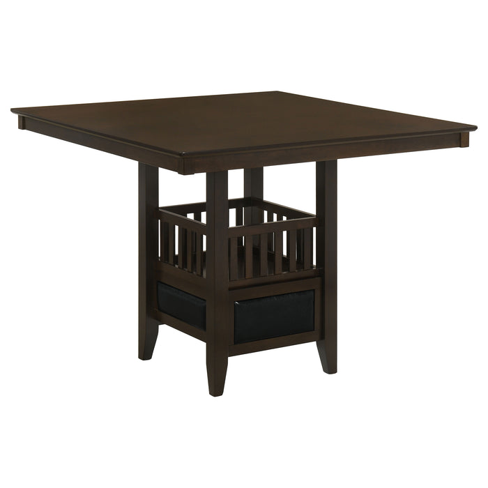 Jaden 5-piece Square Counter Height Dining Set Espresso