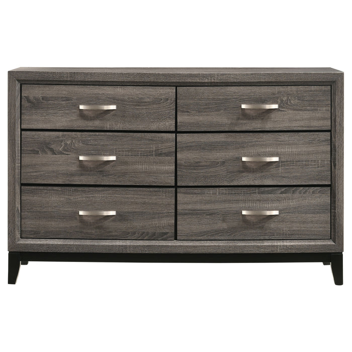 Watson 5-piece Queen Bedroom Set Grey Oak