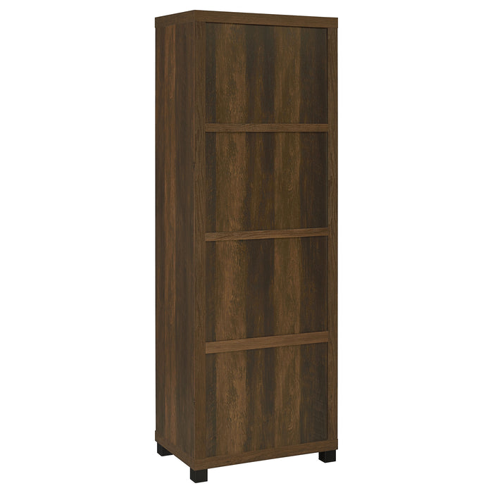 Sachin 3-shelf Engineered Wood Media Tower Dark Pine