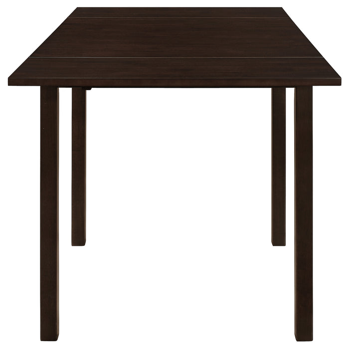 Kelso Rectangular 52-inch Extension Dining Table Cappuccino