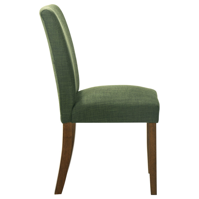 Cantley Upholstered Dining Side Chair Green (Set of 2)