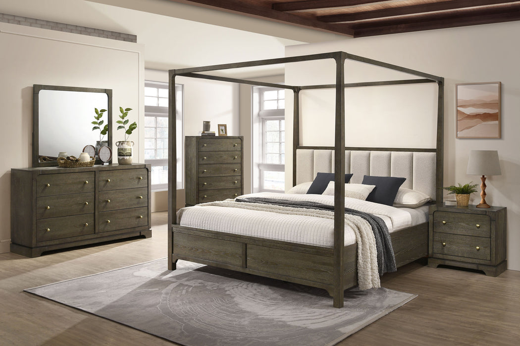 Gran Park 5-piece Queen Bedroom Set Dark Cocoa