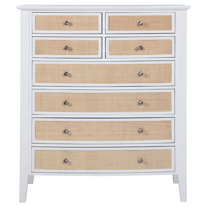 Bexhill 8-drawer Chest of Drawers White