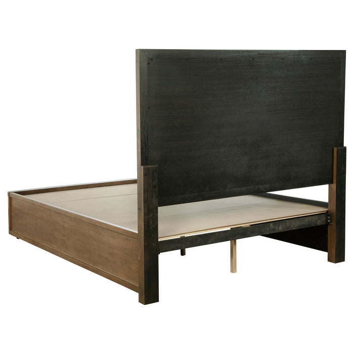 Terrace 2-drawer Queen Storage Bed Ash Brown