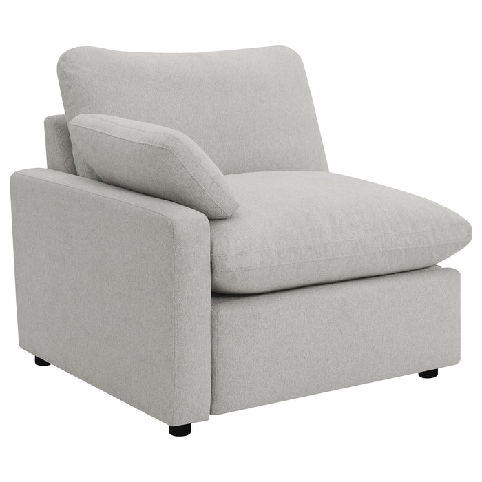 Collins Modular Power Loveseat Grey