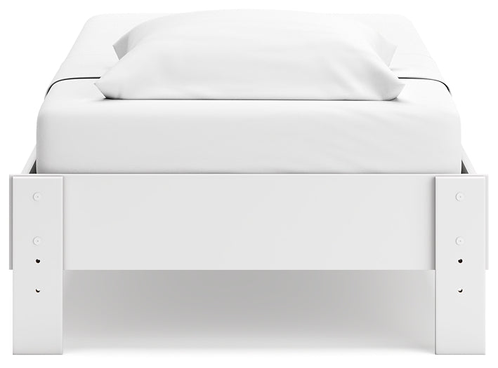 Socalle Twin Platform Bed with Nightstand