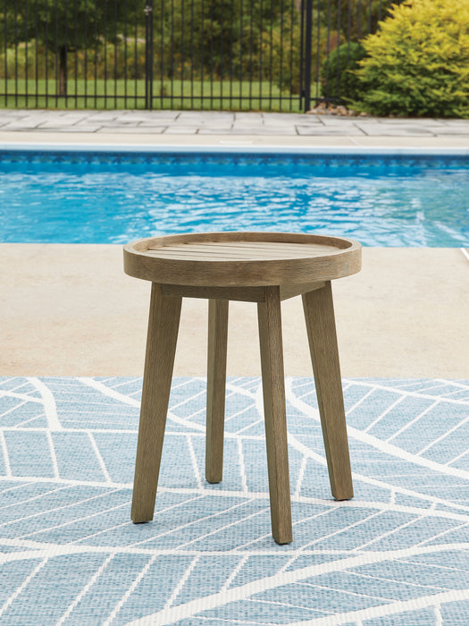 Marina Sun Round End Table