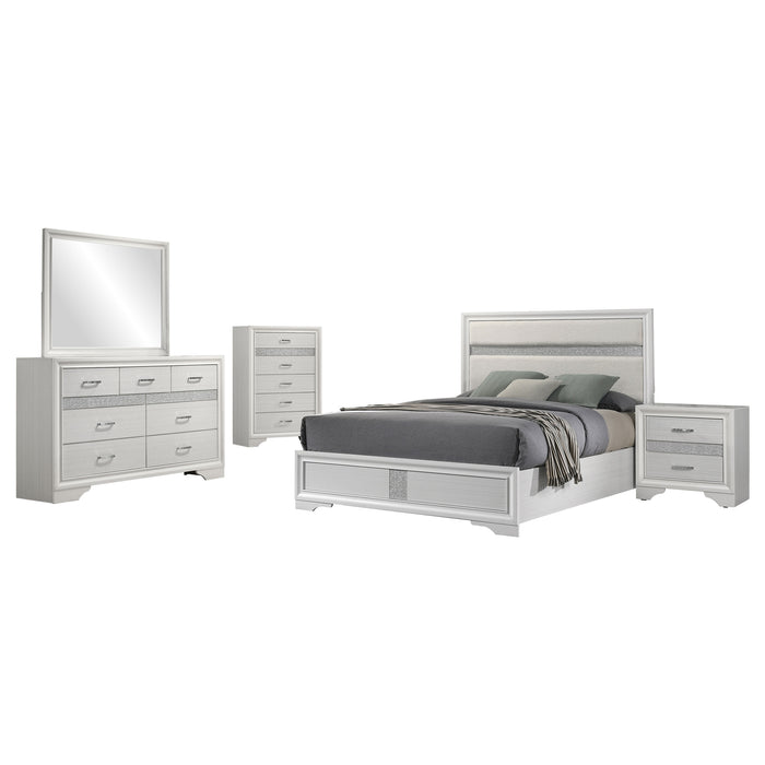 Miranda 5-piece Full Bedroom Set White