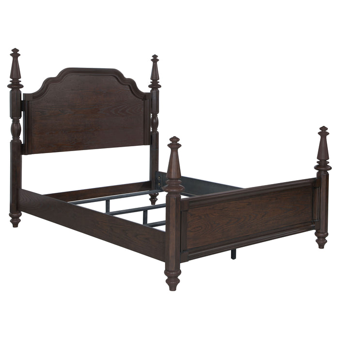 Andover 5-piece California King Bedroom Set Dark Oak