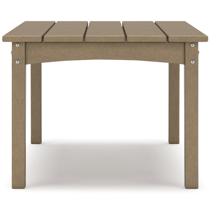 Hyland wave Rectangular Cocktail Table