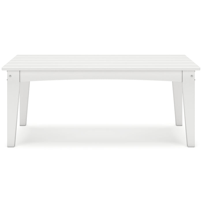 Hyland wave Rectangular Cocktail Table