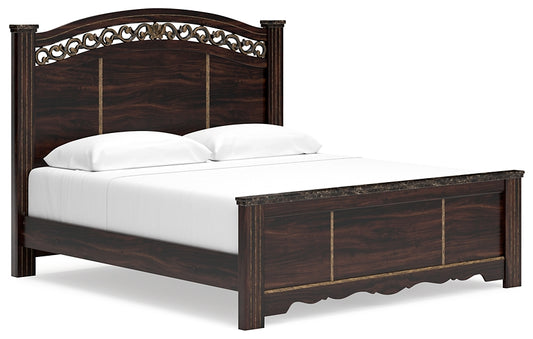 Glosmount Queen Poster Bed