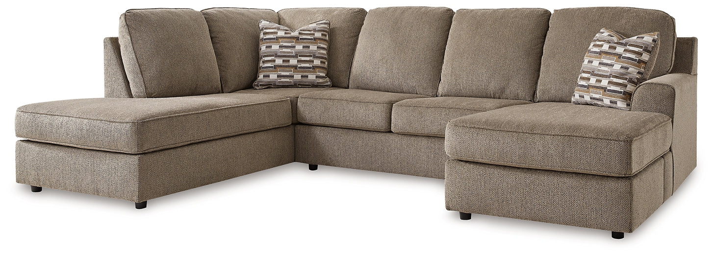 O'Phannon 2-Piece Sectional with Ottoman