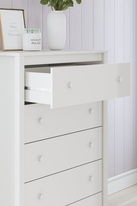 Hallityn Five Drawer Chest