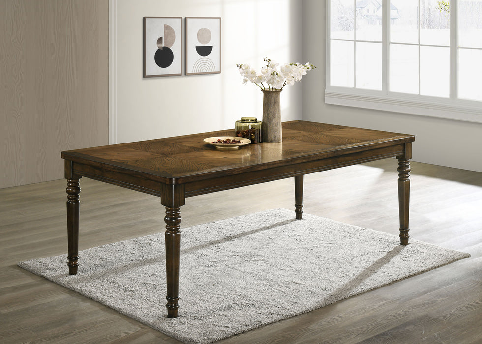 Willowbrook Rectangular 87-inch Wood Dining Table Chestnut