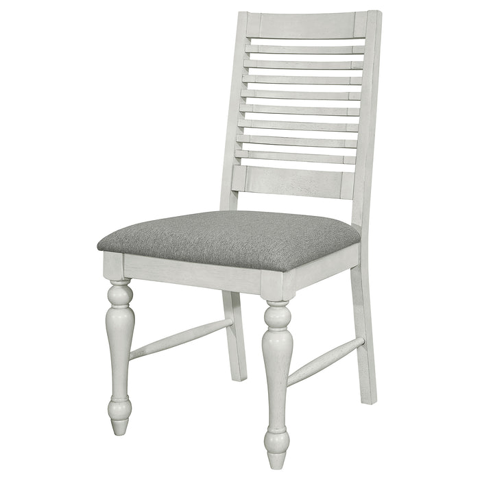 Aventine Wood Dining Side Chair Vintage White (Set of 2)