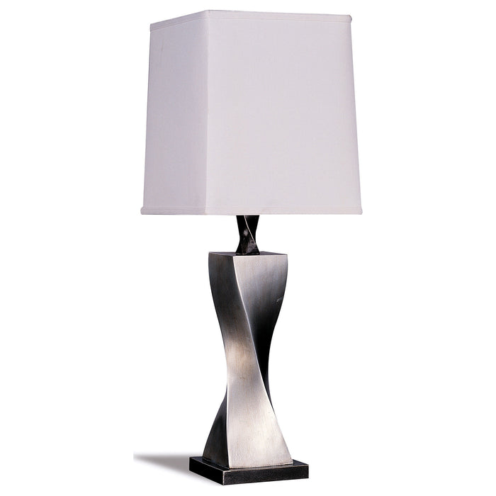 Keene 30-inch Tapered Shade Table Lamp Silver (Set of 2)