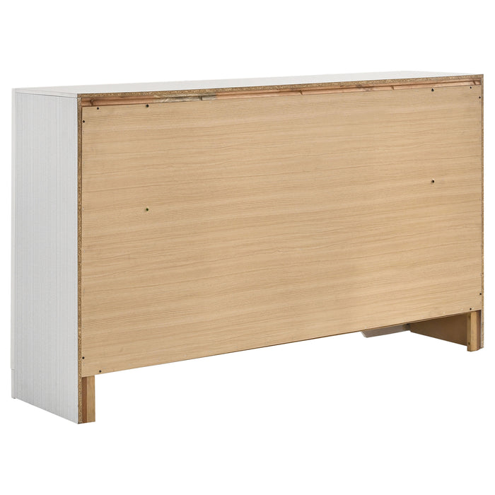 Miranda 7-drawer Dresser White