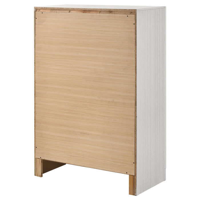 Miranda 5-drawer Bedroom Chest White