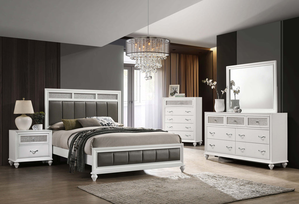 Barzini 5-drawer Bedroom Chest White