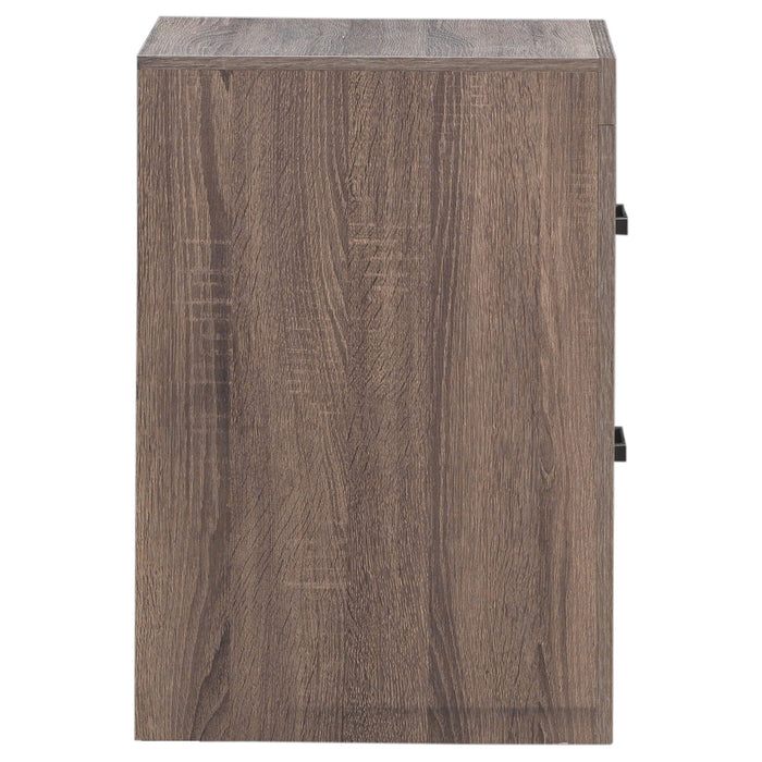 Brantford 2-drawer Nightstand Barrel Oak