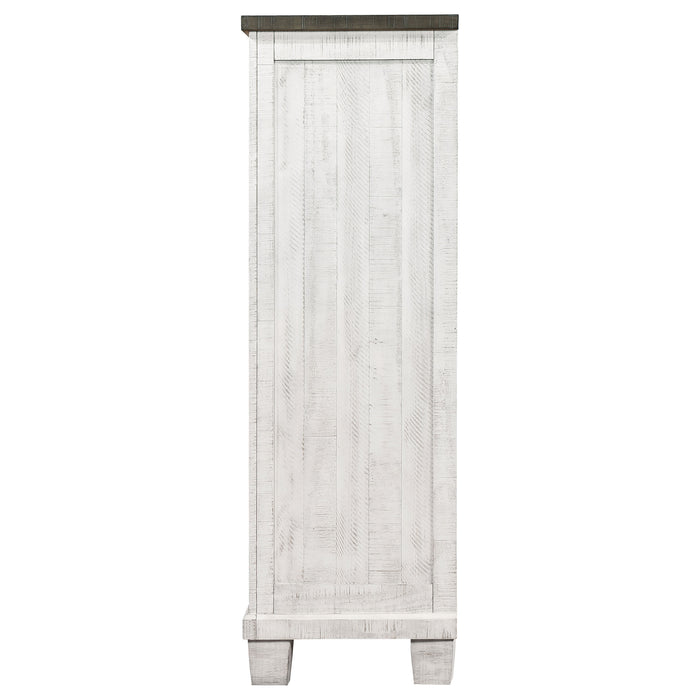 Lilith 5-drawer Bedroom Chest Distressed White