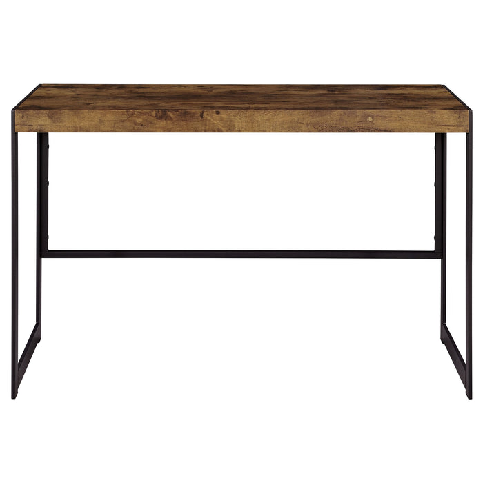 Estrella 47-inch Engineered Wood Writing Desk Rustic Nutmeg